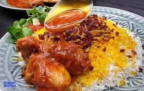 زرشک پلو با مرغ را با چی بخوریم؟