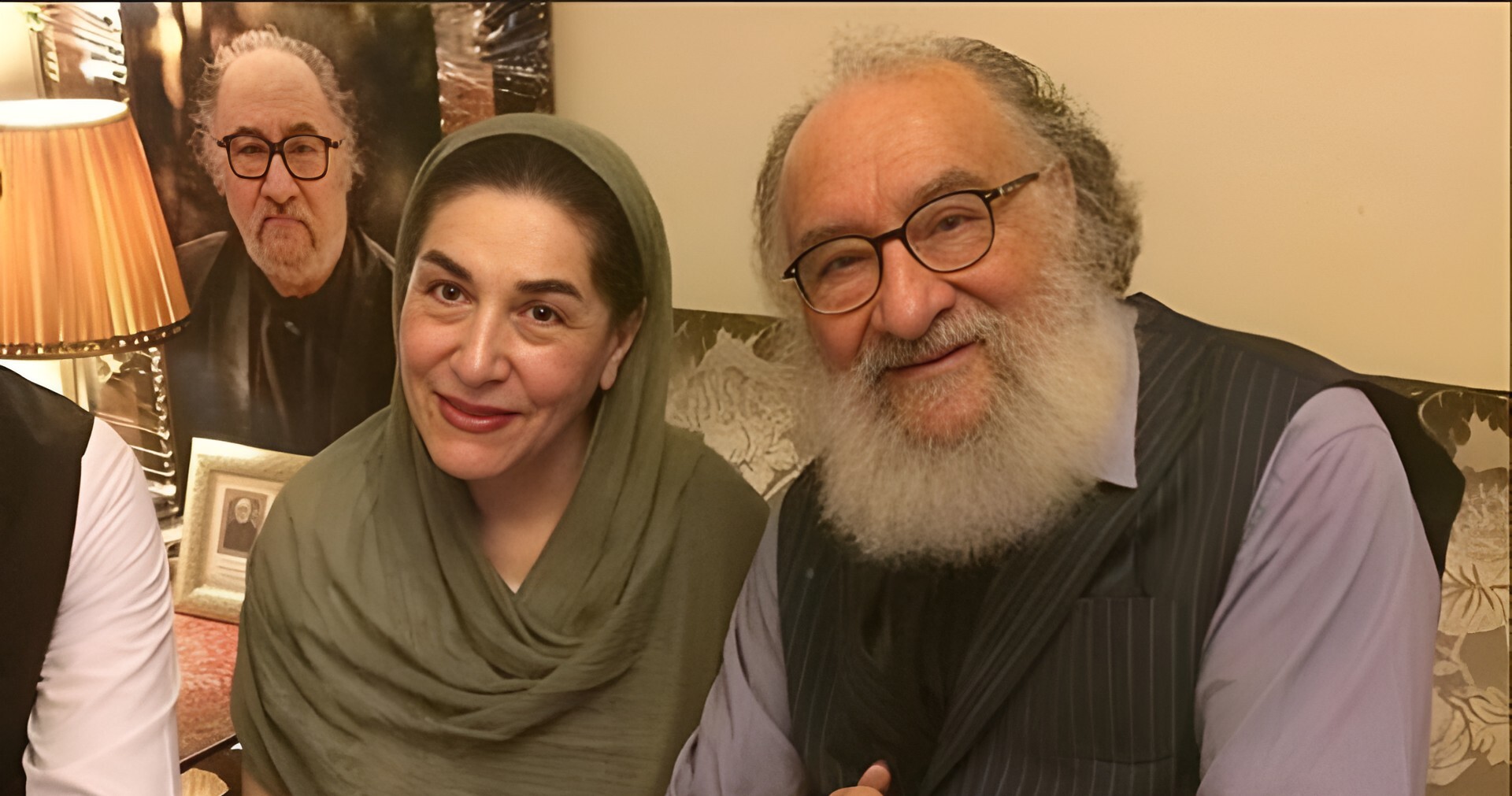 تصویری عکس/تصویری صمیمی از داریوش ارجمند و همسرش