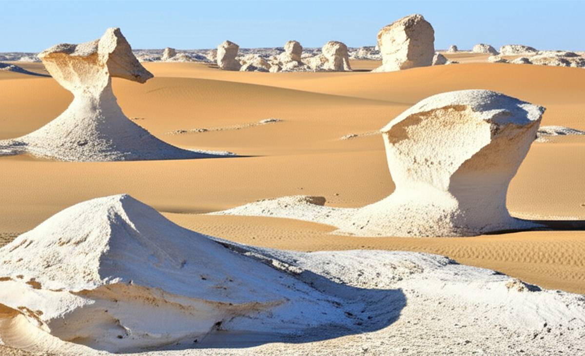گردشگری بیابان فارافرا در مصر