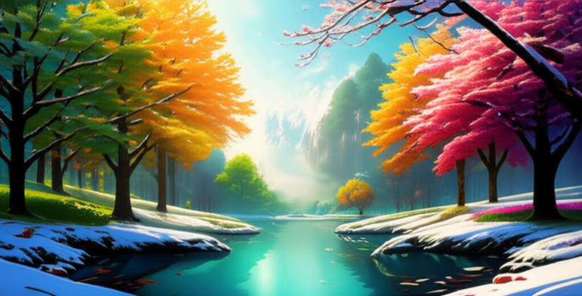 بهشتی جادویی برای هر فصلی از سال