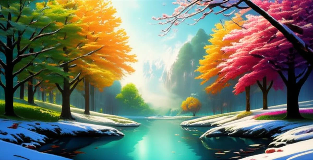 بهشتی جادویی برای هر فصلی از سال