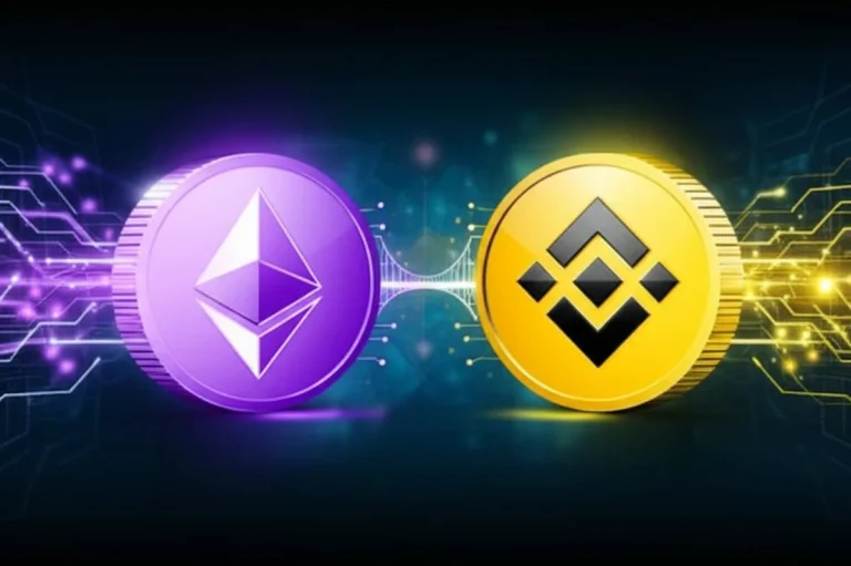 تبدیل اتریوم به BNB | راهنمای کامل و سریع با کارمزد کم