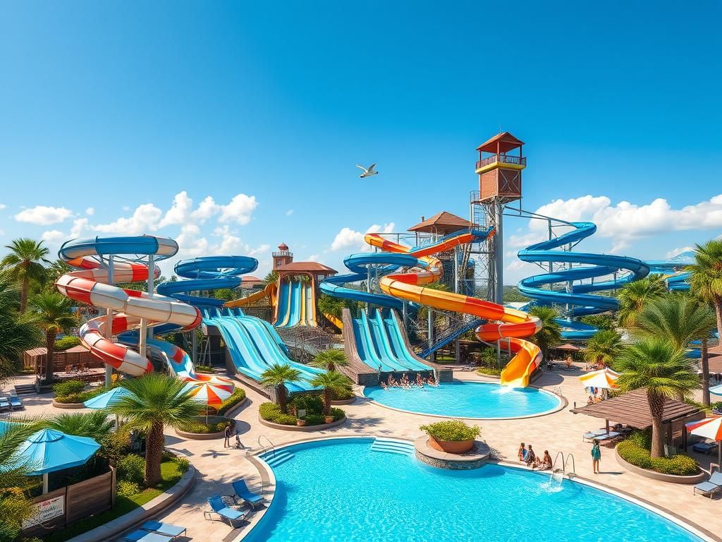 پارک آبی اکسل ورلد انترتینمنت | تفریحات، بلیط و قیمت