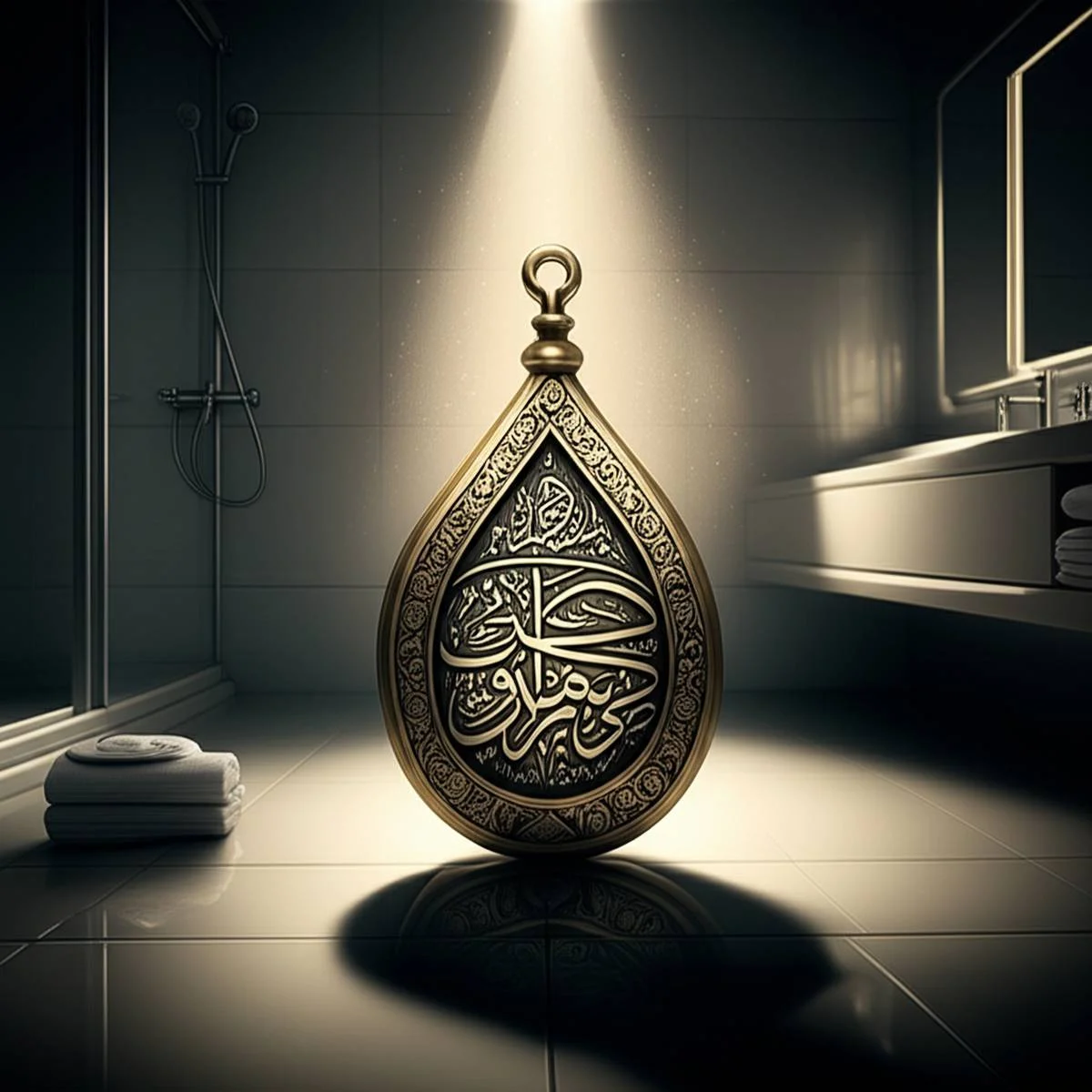 حکم همراه داشتن حرز امام جواد در دستشویی و حمام چیست؟