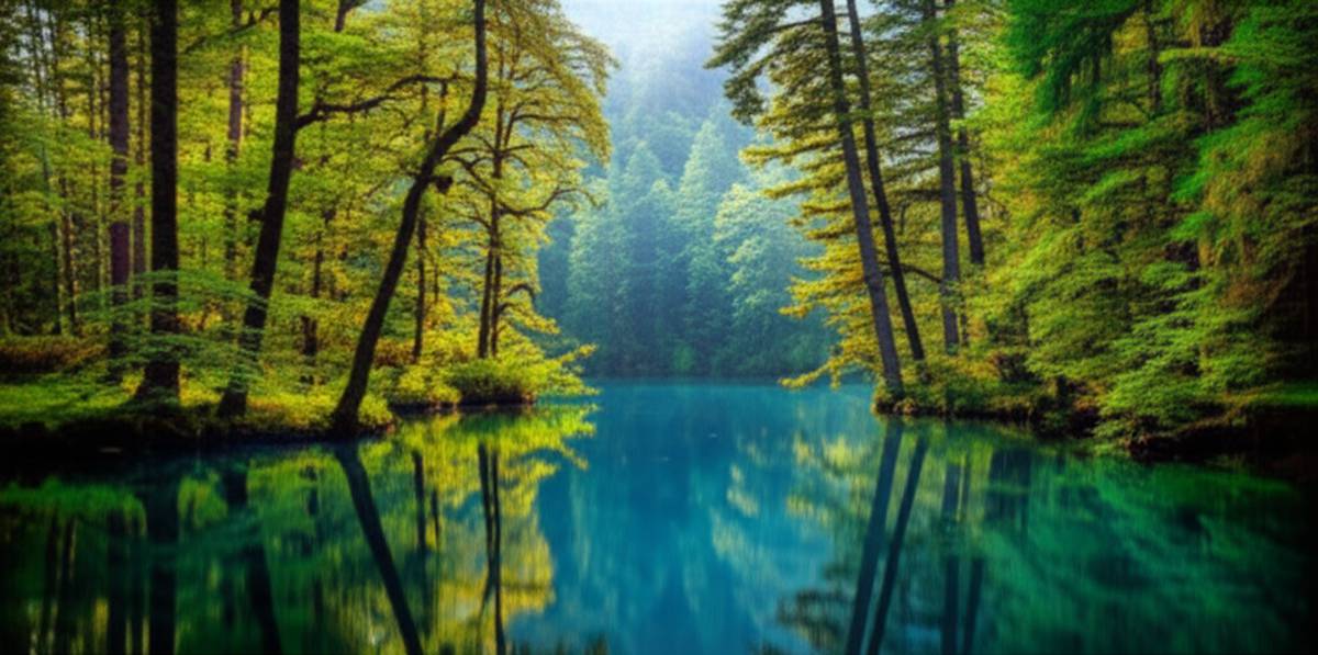 پارک جنگلی و دریاچه سراوان رشت - قدیمی ترین جنگل ایران