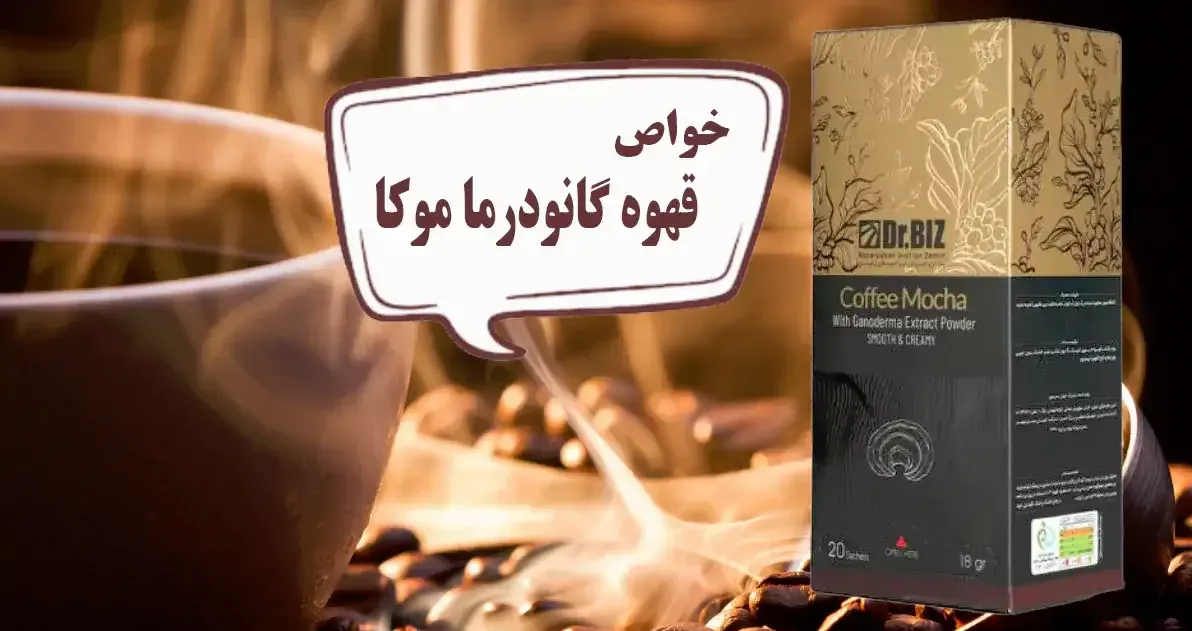 قیمت قهوه فوری موکا حاوی عصاره قارچ گانودرما و پودر شکلات
